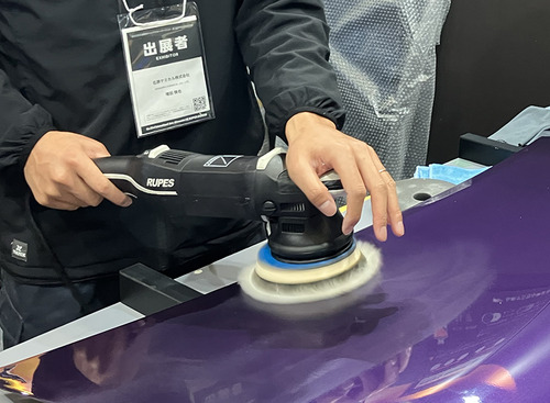 石原ケミカル、ダブルアクションポリッシャー専用の1液コンパウンド「ユニコン50」を初披露、作業効率と環境性能を両立…IAAE 2026 画像