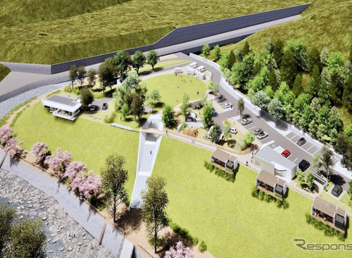 トヨタカローラ姫路、兵庫県神河町に体験型コミュニティ拠点「カロひめリバー」…4月開業へ 画像