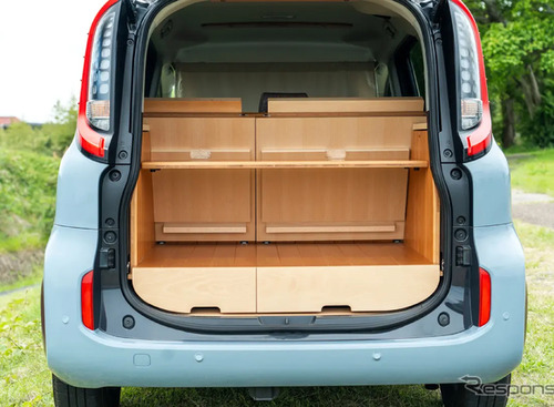 シエンタ専用車中泊キット「VANLIFE ROOMKIT」、トヨタカローラ埼玉・山梨で取り扱い開始…2月26日から 画像
