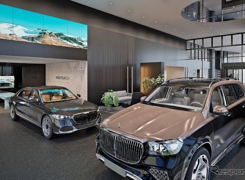 超ラグジュアリーな空間で商談を、日本初の「マイバッハラウンジ」神戸にオープン 画像