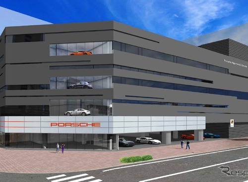 ポルシェ、名古屋駅徒歩圏に認定中古車センター移転…3月22日オープン 画像