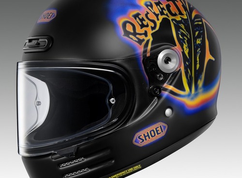 B'z稲葉浩志とSHOEIヘルメットがコラボ！『Glamster』『J・O＋』に受注期間限定の特別モデルが登場 画像