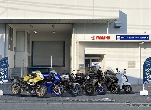 往年の“2スト”スポーツ『R1-Z』もレンタルできる！ ヤマハ バイクレンタル戸田美女木、4月19日オープン 画像