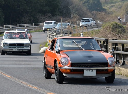 フェアレディZやコロナなど春爛漫のドライブ…「バックヤードつくば」親睦ツーリング 画像