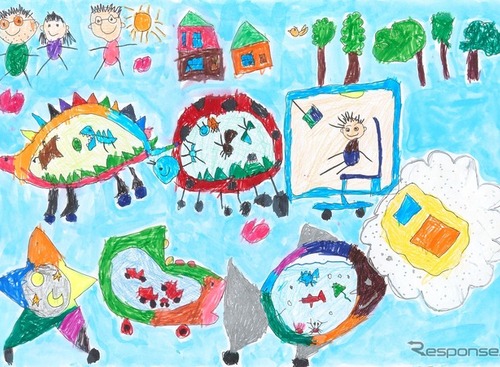 トヨタ「夢のクルマアートコンテスト」、第19回日本コンテスト入賞作品発表 画像