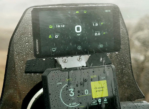 バイク用7インチスマートディスプレイ、RiderNav R7X 発売…ヤマハやホンダなど主要メーカー対応 画像