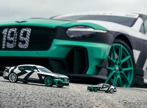 ドリフトするベントレー「Supersports：FULL SEND」、2つのスケールで再現…限定ミニチュア発売 画像