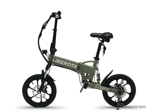 免許不要で、航続40kmの自転車型特定小型原付「LIBEROTA E-LIBER 01」16万9400円で登場…クロスボーダーカルチャー 画像