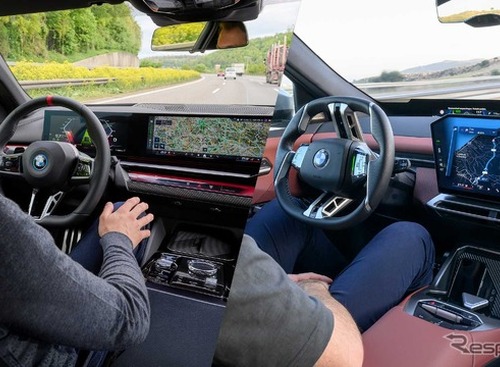 高速道路で最高130km/hまで手放し走行可能にする…BMWの先進運転支援「Highway Assistant」 画像