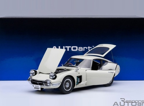トヨタ2000GT、1/18スケールモデル予約開始…実車3Dスキャンでボディ形状を再現 画像