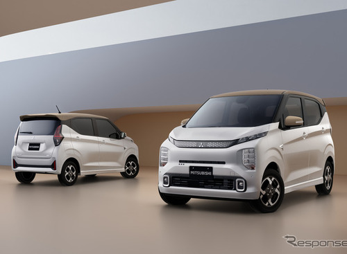 一気にデザインが近代化したな…三菱の軽EV『eKクロス EV』デザイン刷新に反響…「未来感がアップしていいね」の声 画像