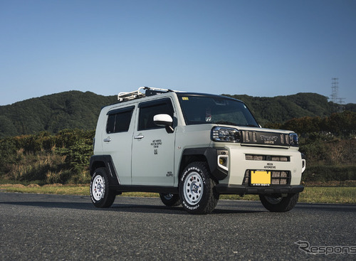 ダイハツ・タフトを、100均アイテム活用でアレンジ「アメリカン商用車風」に！？　アウトドア感を楽しむカスタム…CARTUNE PickUpCars 2026 画像