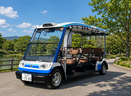 グリーンスローモビリティで「花の街」を巡る…ヤマハ発動機が北海道・恵庭市の実証運行に協力 画像