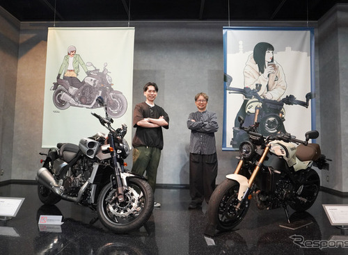 人気イラストレーター浦野周平・加藤ノブキが描く「バイクのあるスタイル展」ヤマハコミュニケーションプラザ刷新の目玉イベントに…8月28日まで 画像