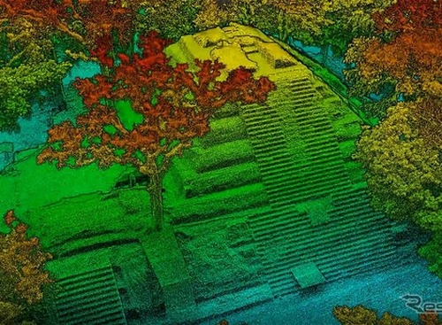 ヤマハの無人ヘリで“空から”マヤ文明の調査へ、森林計測のノウハウ活用で 画像