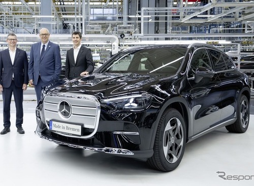 メルセデスベンツ・新型GLC、発売3か月の受注が電動車史上最多に…独ブレーメン工場で量産開始 画像