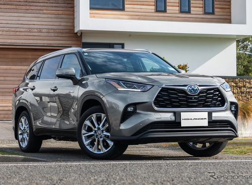 米国製SUV「ハイランダー」右ハンドルで860万円…全国のトヨタ販売店で8月1日から発売 画像