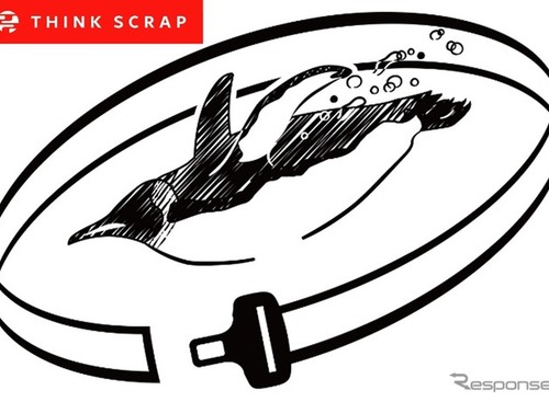 シートベルト端材を活用！　東海理化のアップサイクル「THINK SCRAP」…名古屋港水族館とコラボグッズ発売 画像
