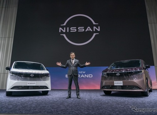 「やっちゃえ」改め「らしく走れ」の日産・新型『エルグランド』の先行受注6000台超［新聞ウォッチ］ 画像