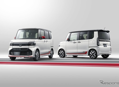 改良新型『N-BOX』用純正アクセサリー発表、CUSTOM向け「SPORTY STYLE」新設定…ホンダアクセス 画像