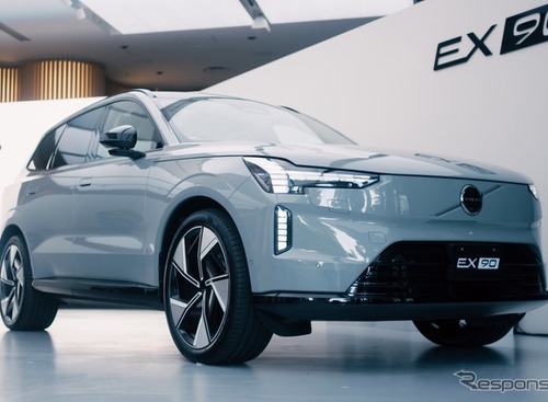 ボルボ、EV新型フラッグシップSUV「EX90」日本発売　価格1199万円から 画像