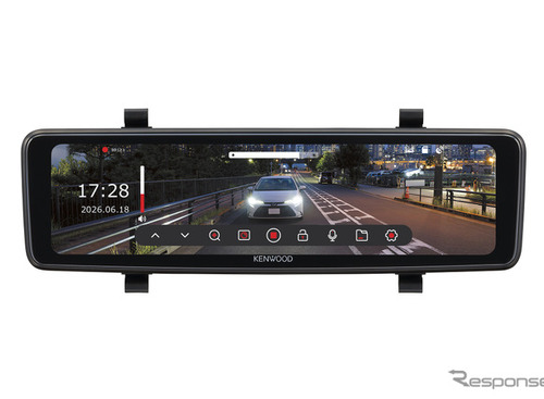 ケンウッド、ミラレコ新モデル『DRV-X80EM』発売…56fpsリアカメラと2WAY取り付けに対応 画像