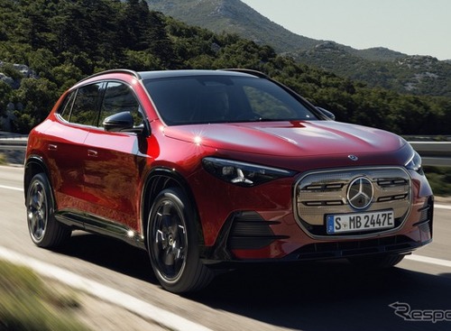 メルセデスベンツ、『GLA』新型を欧州発表…航続最大657kmの電動SUVに 画像