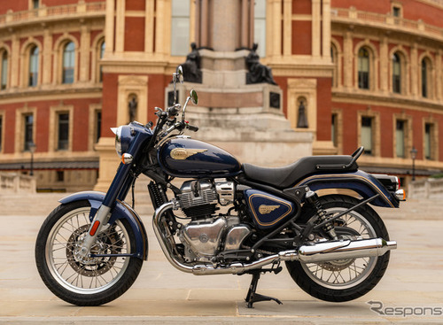 ロイヤルエンフィールド『BULLET 650』発表、648cc並列2気筒搭載の新型クラシックモデル　98万0100円から 画像