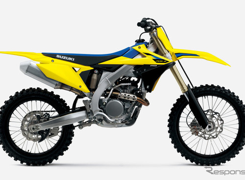 スズキ、モトクロッサー『RM-Z250/450』2027年モデルを12月発売へ　FIM音量規制に対応、足回りの進化も 画像