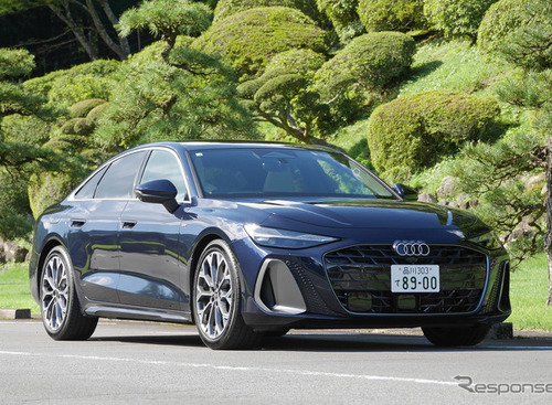 【アウディ A6 新型試乗】エンジンの存在を感じさせない、ストレスのないクルマ…中村孝仁 画像