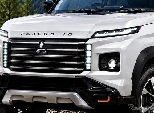 待望の三菱「パジェロ」2026年秋に復活！　それに続いて欲しいのは…小型本格SUV「パジェロ イオ」＜予想CG＞ 画像
