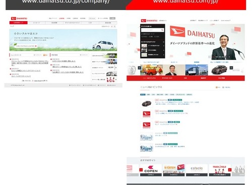 ダイハツ、企業情報サイトを刷新…スマホにも対応 画像