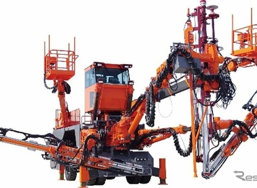 古河ロックドリルの「ボルティンガー」…トミカに登場 画像