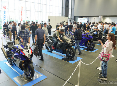 国内4メーカーの最新モデルが「バイクの日」イベントにずらり、二輪業界にとって「嬉しい話題」も 画像