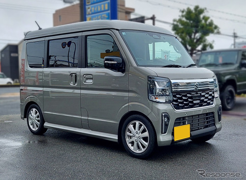 スズキ「エブリイワゴン」適用、車高調ローダウン2モデル・リフトアップ1モデルを一挙発売…テイン 画像