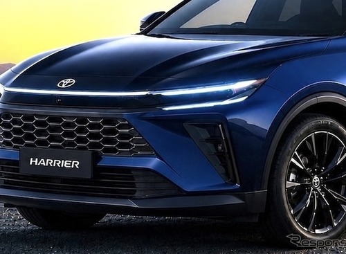 トヨタ「ハリアー」次期型は、プレミアムSUVに進化！？　 RAV4、クラウンとの差別化どうなる？ 画像