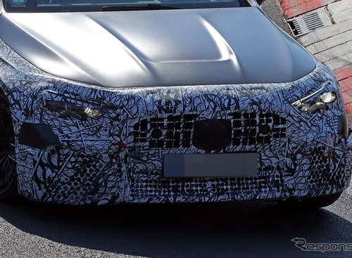 “スター顔”採用、直6もパワーアップか？ メルセデスAMG『CLE53』改良新型、インテリアも見えた！ 画像