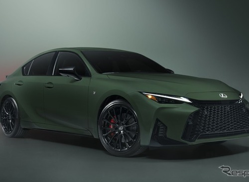 レクサス『IS』に25周年記念車、専用グリーンと日本にない3.5リットルV6搭載…北米限定350台 画像