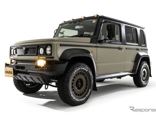 『ジムニーノマド』2型と『ジムニー/シエラ』5型向けカスタムパーツを同時発売…ダムドが最新安全装備との両立を実現 画像