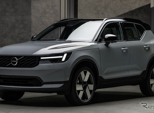ボルボ『XC40』が表情一新、AIアシスタント「Gemini」搭載と安全技術を強化…欧州発表 画像