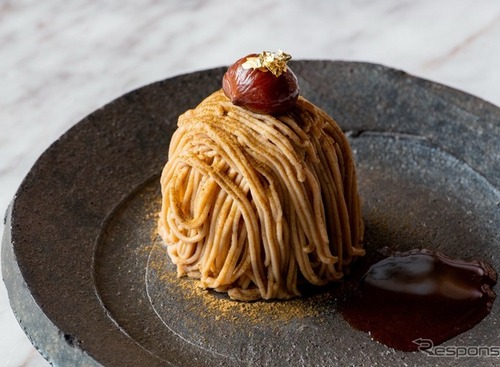 INTERSECT BY LEXUS - TOKYO、和栗×焼酎×ほうじ茶のモンブラン販売開始…10月1日から 画像