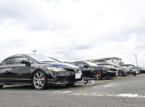 ホンダ好きが世代を超えて集結！ 新設「ホンダ車エリア」が熱かった…CARTUNE ALL USERS MEET神戸 画像