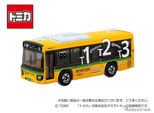 トミカの京急オリジナル新作、「京浜急行バス 羽田空港ターミナル連絡バス いすゞ エルガ」…先行発売 画像