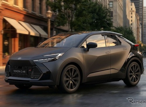 これカッコいいな！ マットブラックの新型トヨタ『C-HR』にSNS注目！「日本でも売ってほしい」の声 画像
