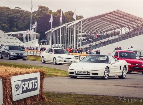 【グッドウッド2017】ホンダ『タイプR』 誕生から25周年…歴代「R」がヒルクライムを駆け抜ける 画像