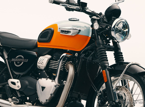 ズルすぎる、欲しい…400cc初のボンネビル登場！ ネオレトロな新型トライアンフにSNSでは期待の声 画像