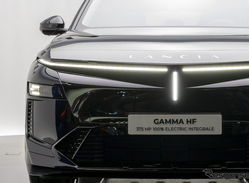 誰が予想できただろうか…HF インテグラーレ復活、ランチアの新型『ガンマ』にSNS興奮！「凄い動力性能」の声も 画像