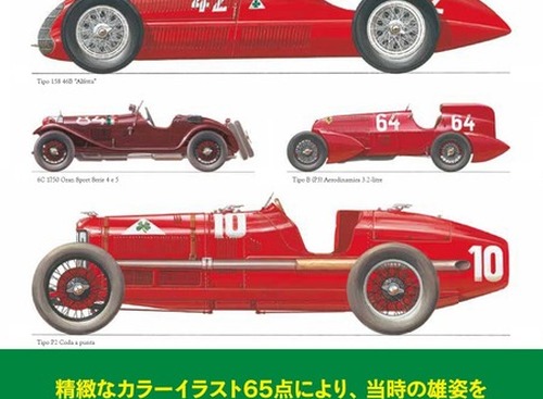 【書籍紹介】アルファとエンツォ・フェラーリが築いた黄金時代 画像