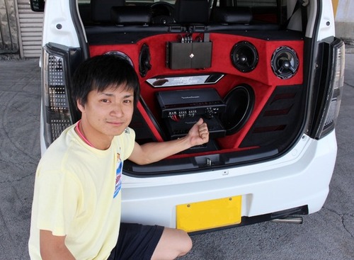 【カーオーディオ・マニア】スズキ ワゴンＲスティングレー by lc sound factory 前編（オーナー：笠原佑樹さん） 画像