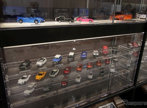 【イベント情報】ミニチュアカー200台でトヨタ80年の歴史を振り返る…MEGA WEB 特別展示 画像
